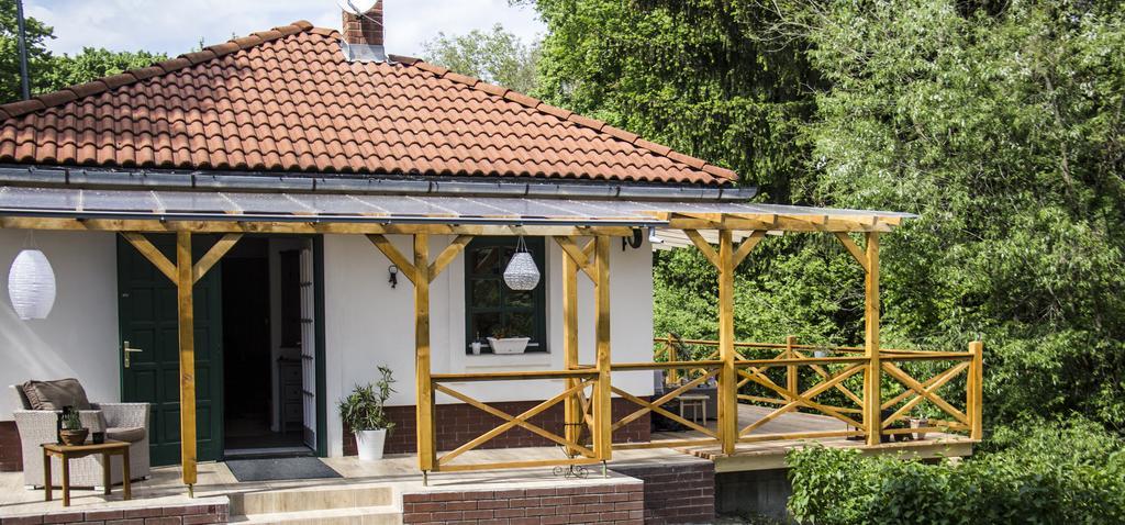 Teraszhaz Zebegeny Villa Buitenkant foto